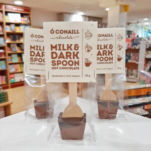 Milk & Dark Hot Chocolate Spoon